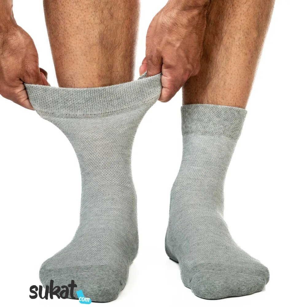 Kiristämättömät puuvillasukat - Mesh-neulos Kiristämättömät puuvillasukat - Mesh-neulos