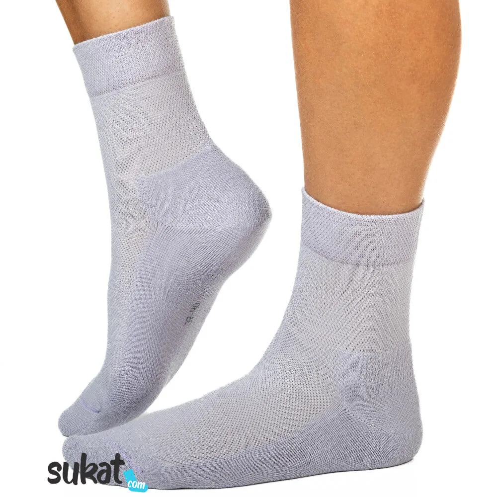 Kiristämättömät puuvillasukat - Mesh-neulos Kiristämättömät puuvillasukat - Mesh-neulos