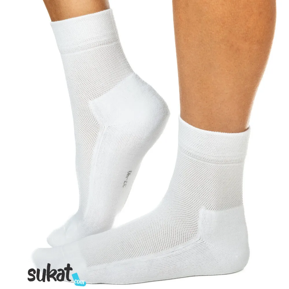 Kiristämättömät puuvillasukat - Mesh-neulos Kiristämättömät puuvillasukat - Mesh-neulos