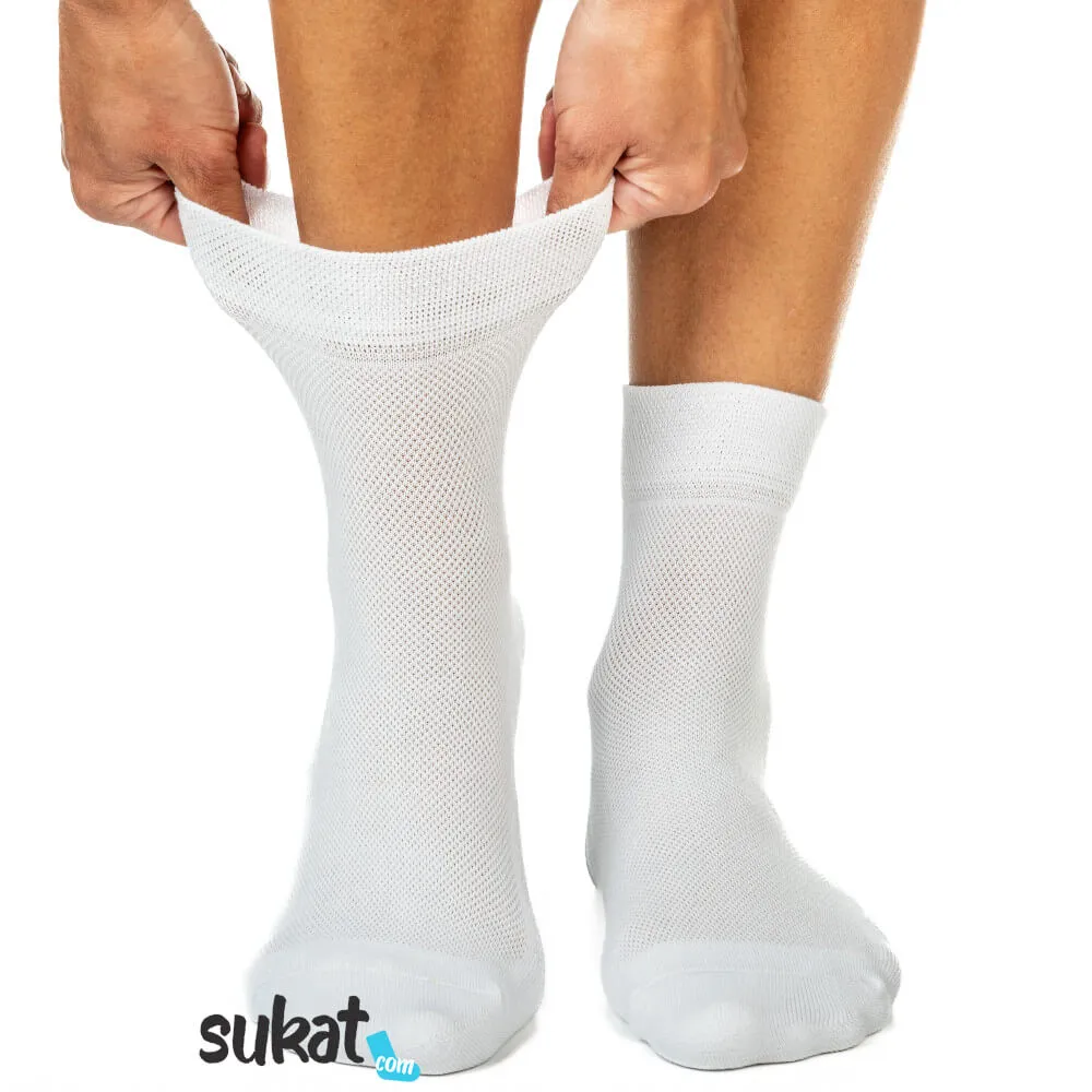 Kiristämättömät puuvillasukat - Mesh-neulos Kiristämättömät puuvillasukat - Mesh-neulos