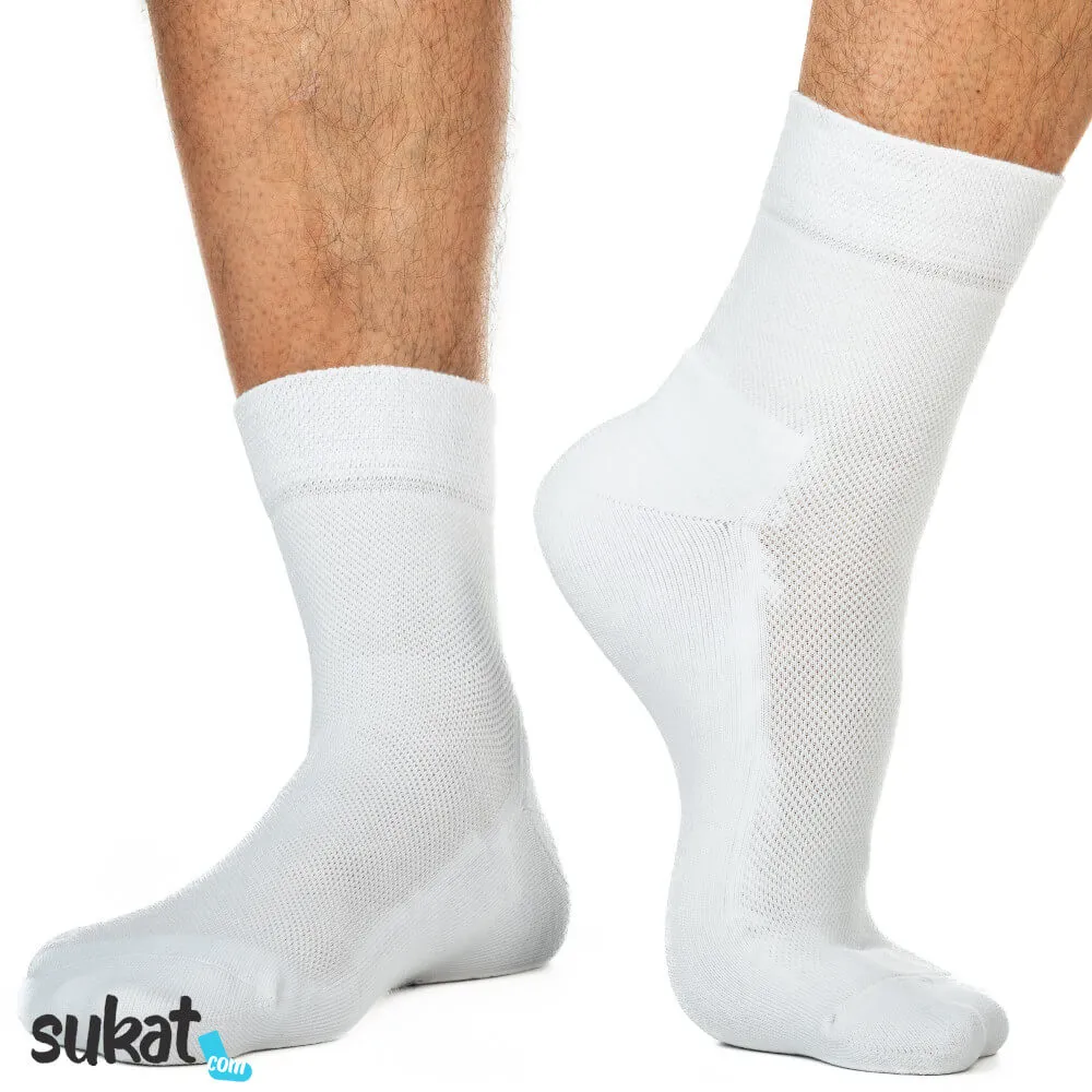 Kiristämättömät puuvillasukat - Mesh-neulos Kiristämättömät puuvillasukat - Mesh-neulos