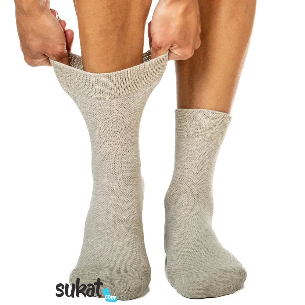 Kiristämättömät puuvillasukat - Mesh-neulos Kiristämättömät puuvillasukat - Mesh-neulos