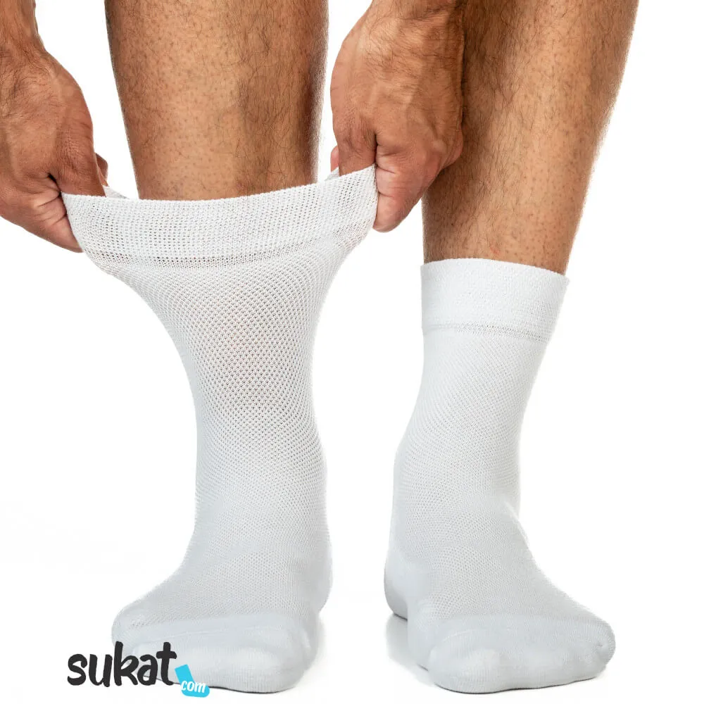 Kiristämättömät puuvillasukat - Mesh-neulos Kiristämättömät puuvillasukat - Mesh-neulos