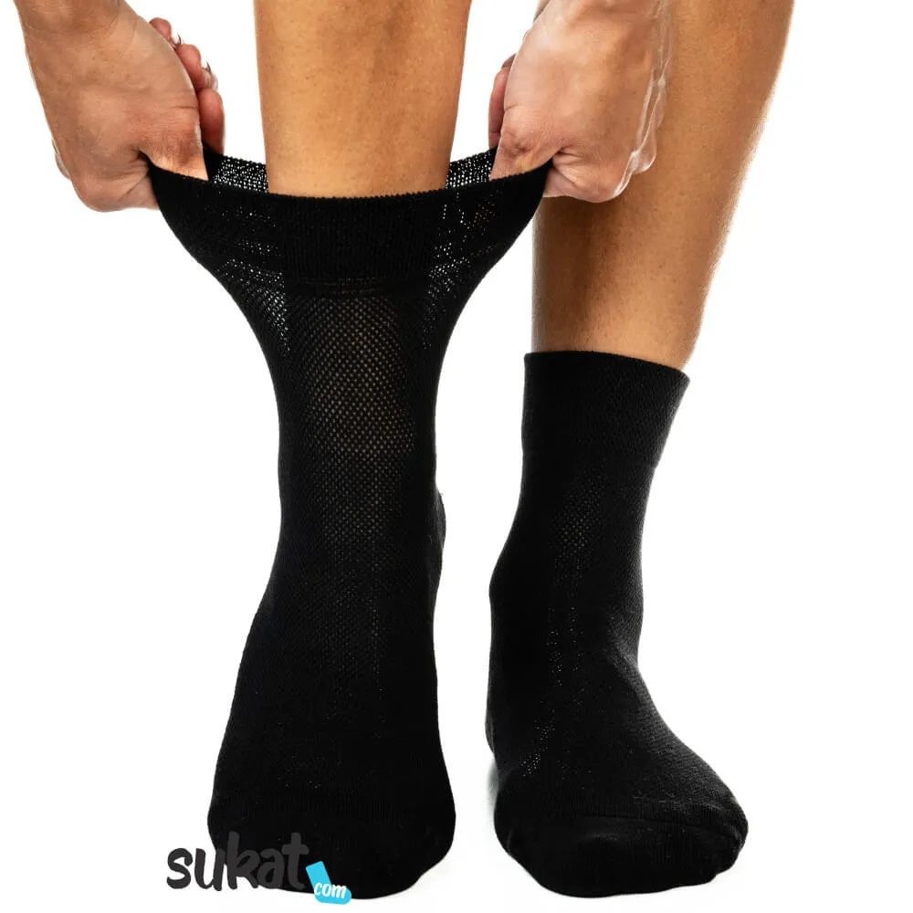 Kiristämättömät puuvillasukat - Mesh-neulos Kiristämättömät puuvillasukat - Mesh-neulos