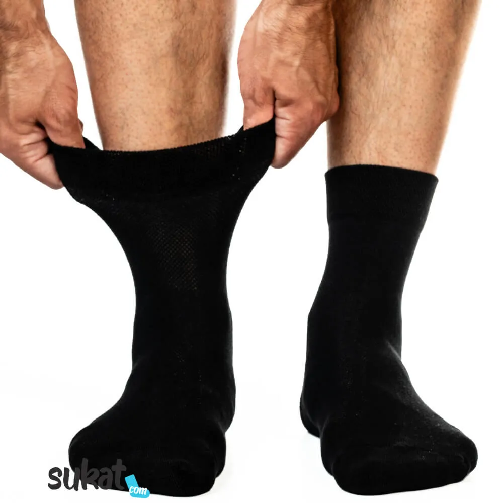 Kiristämättömät puuvillasukat - Mesh-neulos Kiristämättömät puuvillasukat - Mesh-neulos