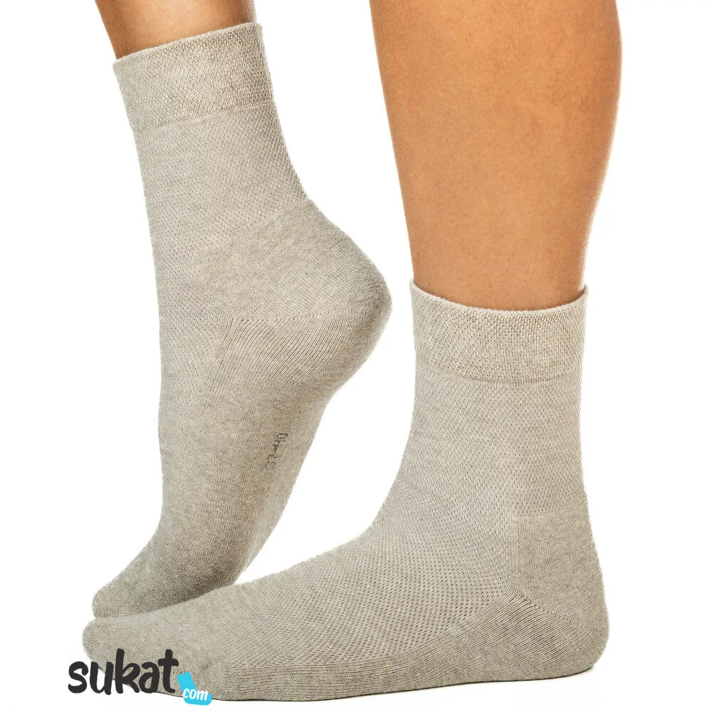 Kiristämättömät puuvillasukat - Mesh-neulos Kiristämättömät puuvillasukat - Mesh-neulos